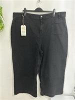 Fat Face Keswick Wide Leg Jeans Black Uk 24 Regular NWTs Fatface Jeans - 24 Regular