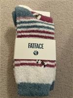 🌟Fat Face Womens 2 Pack Cosy Bee Socks New Size UK 4-7🌟