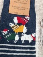 🌟Fat Face Mens Socks, Ram Tower, Size 6.5 - 9, New🌟 - 6.5-9 Regular