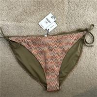 Fat Face Womens' Bikini Bottom Size 18, Tie Sides Boheme Knitted Bottoms NWTs - 18 Regular