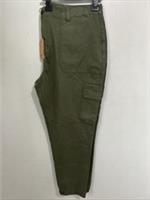 Fat Face Trousers Women's UK 24 Long Hythe Cargo Trousers Khaki Green NWTs - 24 Regular