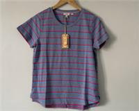 Fat face Ladies Natalie T Shirt Size 12 rrp &pound;29.50 - 12 Regular