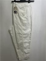 Fatface Cream Women's Trousers Size 24 Long Ashli Cargo Tapered Pockets NWTs - 24 Regular