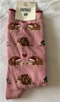 BNWT FATFACE CHRISTMAS HEDGEHOG SOCKS