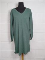 BNWT Fatface Vanya Swestshirt Jumper Dress Size UK 10 Dusky Green RRP &pound;55 - 10 Regular