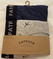 Fat Face 2 Pack Boxers Nutcracker Print New Cotton Boxer Shorts Sizes M L XL - XL Regular