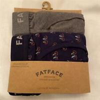Fat Face 2 Pack Bike Print Boxers New Cotton Boxer Shorts Size XL - XL Regular