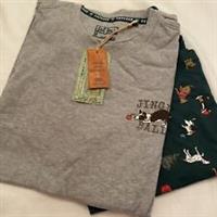 Fat Face Mens Jingle Balls Pyjama Set New Sizes M or XL Green - M Regular