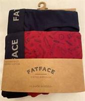 Fat Face 2 Pack Tool Print Boxers Cotton Boxer Shorts New Size XL - XL Regular