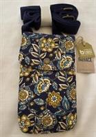 Fat Face Womens Elsie Canvas Crossbody Phone Bag New - Navy - Small Regular