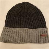 Fat Face Mens Colourblock Beanie Hat BNWOT Charcoal Grey - ONE Regular