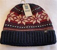Fat Face Mens Fairisle Beanie Hat New - ONE Regular