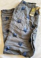 Fat Face Mens Bull Dozing Print Pyjama Bottoms New Sizes M or L Blue - L Regular