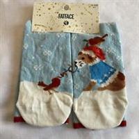 Fat Face Womens Dog & Robin Socks New Size UK 4-7