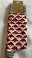 Fat Face Mens Geo Santa Socks New U.K. Size 6.5-9