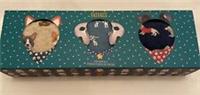 Fat Face Womens 3 Pack Dog Socks In A Box New Size UK 4-7 Multi