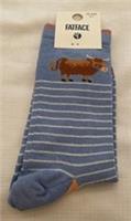 Fat Face Womens Hetty Highland Cow Socks New Size UK 4-7