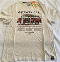 Fat Face Mens VW Getaway Car Graphic T-Shirt New Size L - L Regular