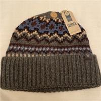 Fat Face Mens Fairisle Beanie Hat New - ONE Regular