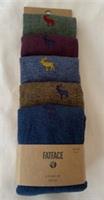 Fat Face Mens 5 Pack Stag Socks New U.K. Size 6.5-9