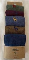 Fat Face Mens 5 Pack Stag Socks New U.K. Size 9.5-11