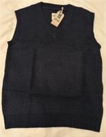Fat Face Mens Calder Navy V Neck Knitted Tank New Size M - M Regular