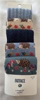 Fat Face Womens 5 Pack Hedgehog Socks New Size UK 4-7