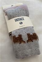 Fat Face Womens 2 Pack Highland Cow Welly Socks New Size UK 4-7 - Lilac