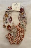 Fat Face Womens Wilding Hair Scarf - New - Floral - Square Scarf