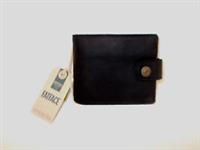 Fat Face Multi Compartment wallet black nubuck leather bi fold coin purse