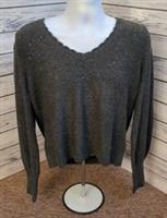 Fat Face Jasmine Sparkle Ladies Jumper Charcoal Grey UK 16 - 16 Regular