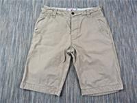 Fat Face Shorts Mens Small W32 Beige Button Fly Heavy Cotton Pockets - 32 Regular