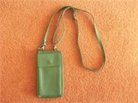 FAT FACE 'Louisa' green Purse Phone Bag Leather. *NEW* RRP £45