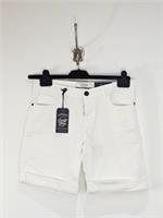 Fat Face White Bermuda Denim Shorts Size 10 BNWT