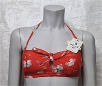 Fatface Women's Lovely Swim Bold Blooms Bow Removable Straps Bikini Top UK 10 - 10 Regular