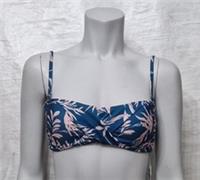 FATFACE Women's Lovely Swim Msc Seaweed Teal Removable Straps Bikini Top UK 10 - 10 Regular