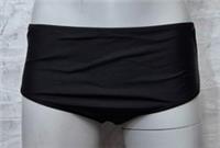 Fatface Womens Swimwear Nola Boy Swim Shorts Black Bikini Bottoms - 8 Regular