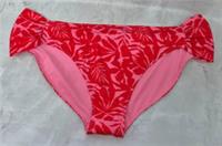 Fatface Womens Swimwear Ikat Leaves Bright Pink Bikini Bottoms UK 24 - 24 Regular