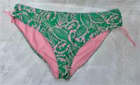 Fatface Womens Swimwear Ikat Leaves Bright Green Bikini Bottoms UK 24 - 24 Regular