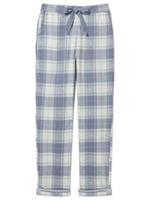 FATFACE EVA MOON BLUE CHECK PYJAMA BOTTOMS - SIZE 20 - 20 Plus