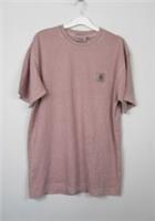Carhartt mens short Sleeve Jersey Nelson T Shirt Top Size Large Hortensia - L Regular