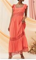 Fat Face Hibiscus Lace Maxi Dress 10 NWT - 10 Regular