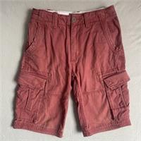 Fat Face Cargo Shorts Mens Small W28 Red Utility Combat Field Military Core - 28 Regular