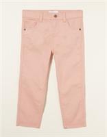 Fat Face girls jeggings Age 4-9 pink 3/4 length