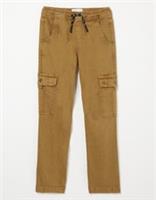 Fat Face boys cargo trousers age 13 brown tan