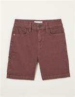 Fat Face boys Lewis twill shorts age 11-13 plum