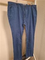Fat Face Slim Coastal Chinos 42 Waist Long Avalanche Blue