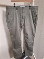 Fat Face Slim Stretch Chinos 42W Long Light Khaki - 42 Regular