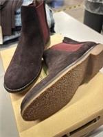 Fat Face brown chelsea ankle boots size 4 - Newham suede