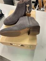 Fat Face ankle boots size 4 Lytham grey suede